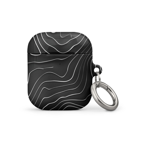 Topographic Pattern Case for AirPods