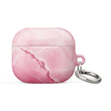 Pink Marble Case for AirPods