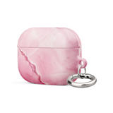 Pink Marble Case for AirPods