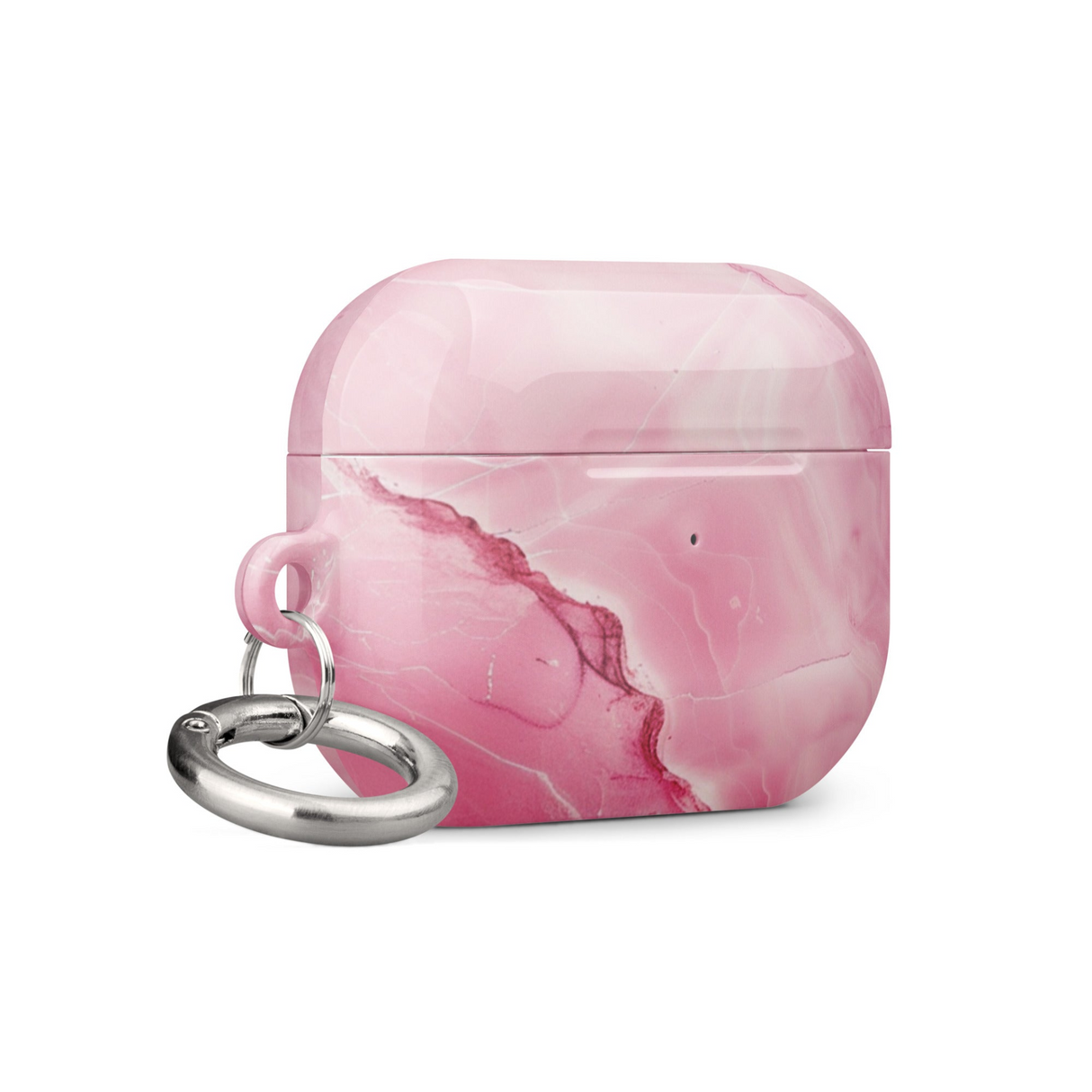 Pink Marble Case for AirPods