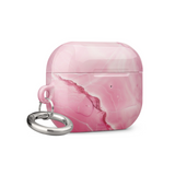 Pink Marble Case for AirPods