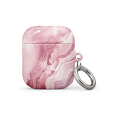 Pink Marble AirPods case