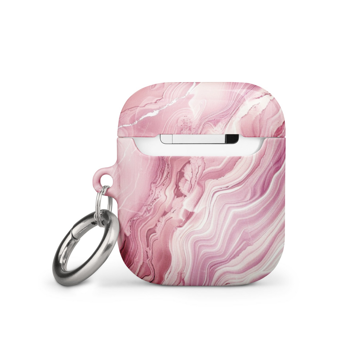 Pink Marble AirPods case