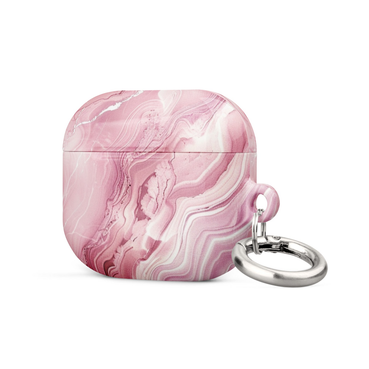 Pink Marble AirPods case