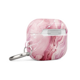 Pink Marble AirPods case