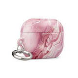 Pink Marble AirPods case