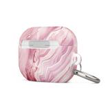 Pink Marble AirPods case