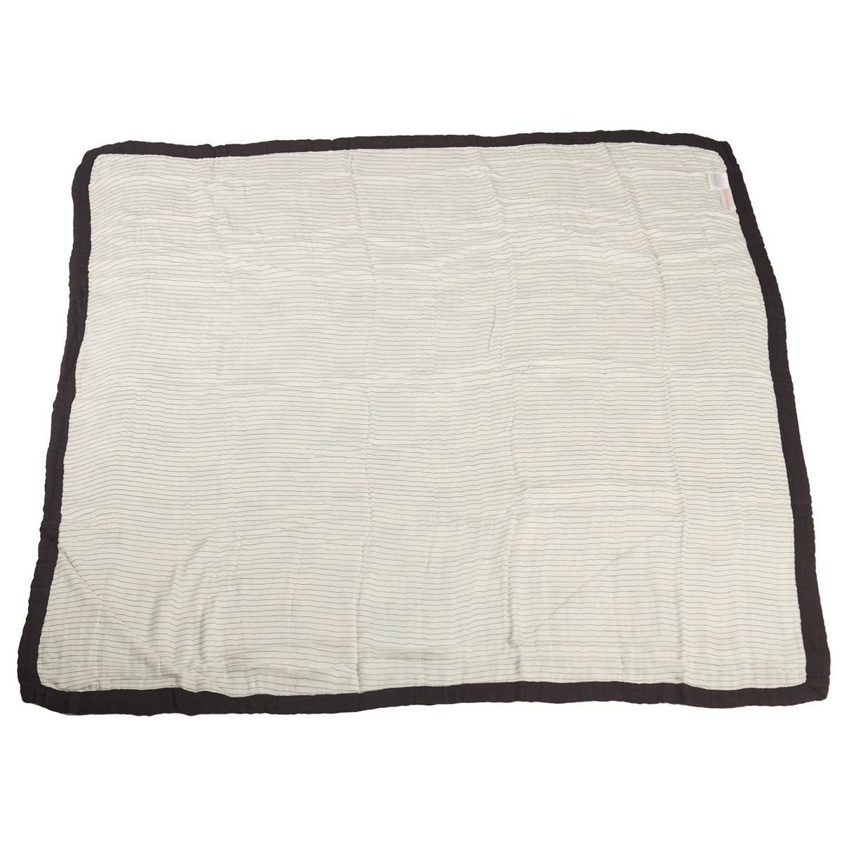 Peek-A-Boo Cats and Pencil Stripe Bamboo Muslin Newcastle Blanket