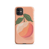 Peach Fruit Phone case for iPhone