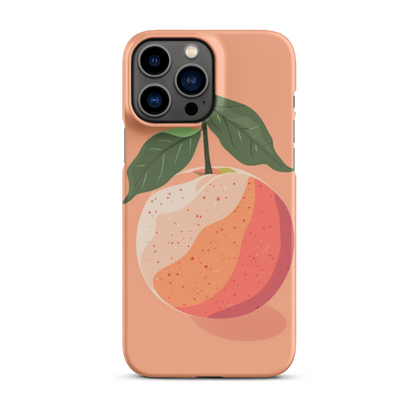 Peach Fruit Phone case for iPhone