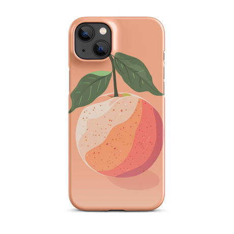 Peach Fruit Phone case for iPhone