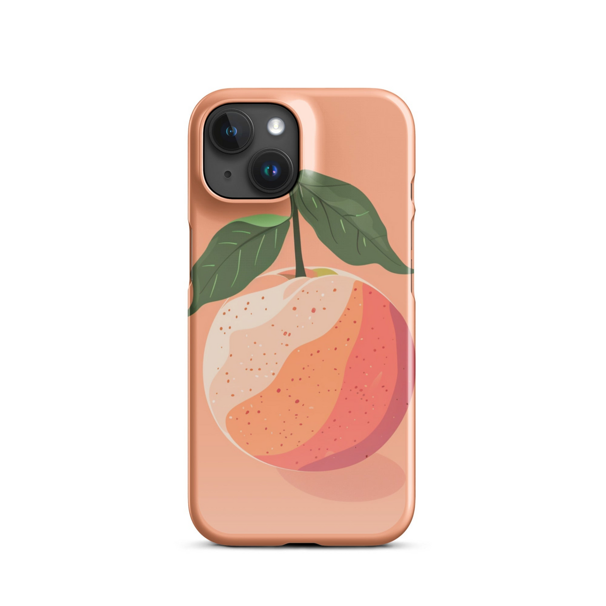 Peach Fruit Phone case for iPhone