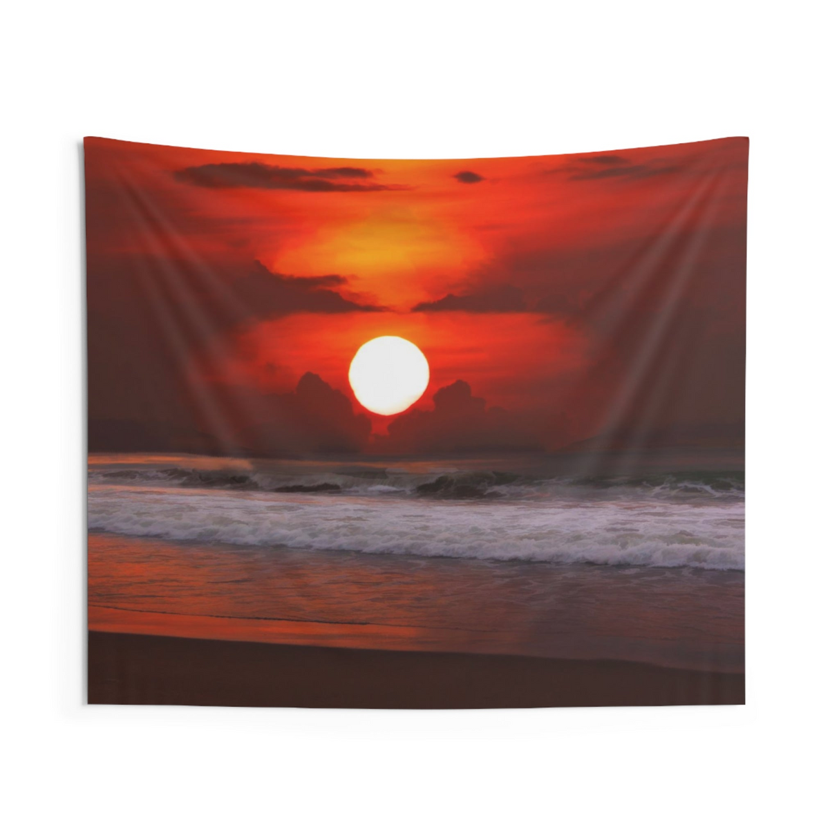 Sea Sunset Tapestry