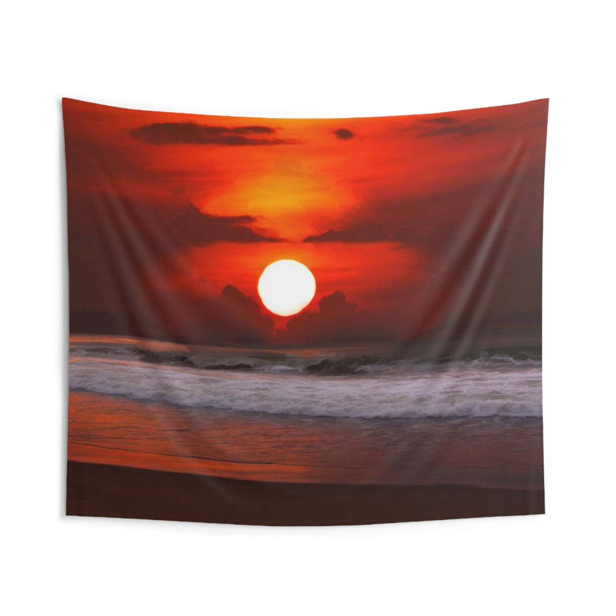 Sea Sunset Tapestry