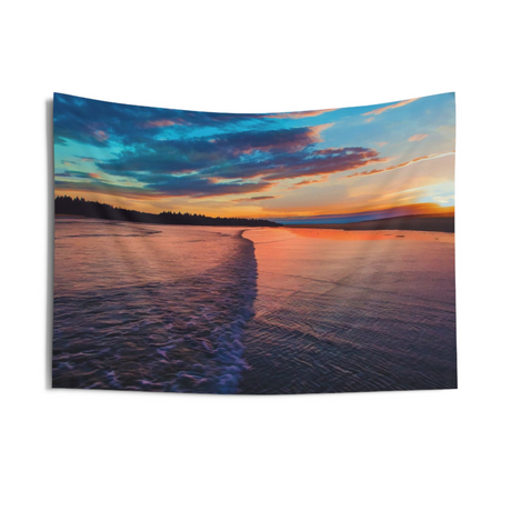 Sunset Beach Tapestry