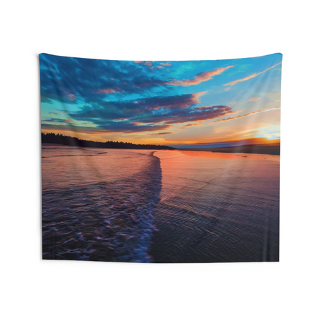 Sunset Beach Tapestry