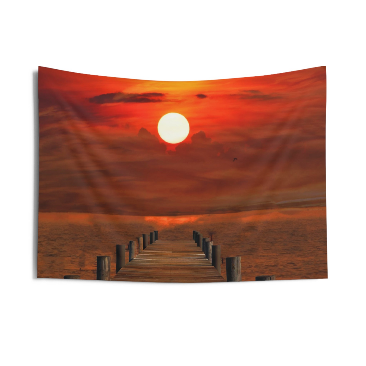 Jetty Sunrise Tapestry