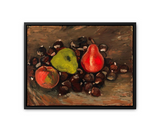 Still Life with Fruit and Chestnuts Canvas Print