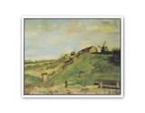 The Hill Of Montmartre By Van Gogh Canvas Print