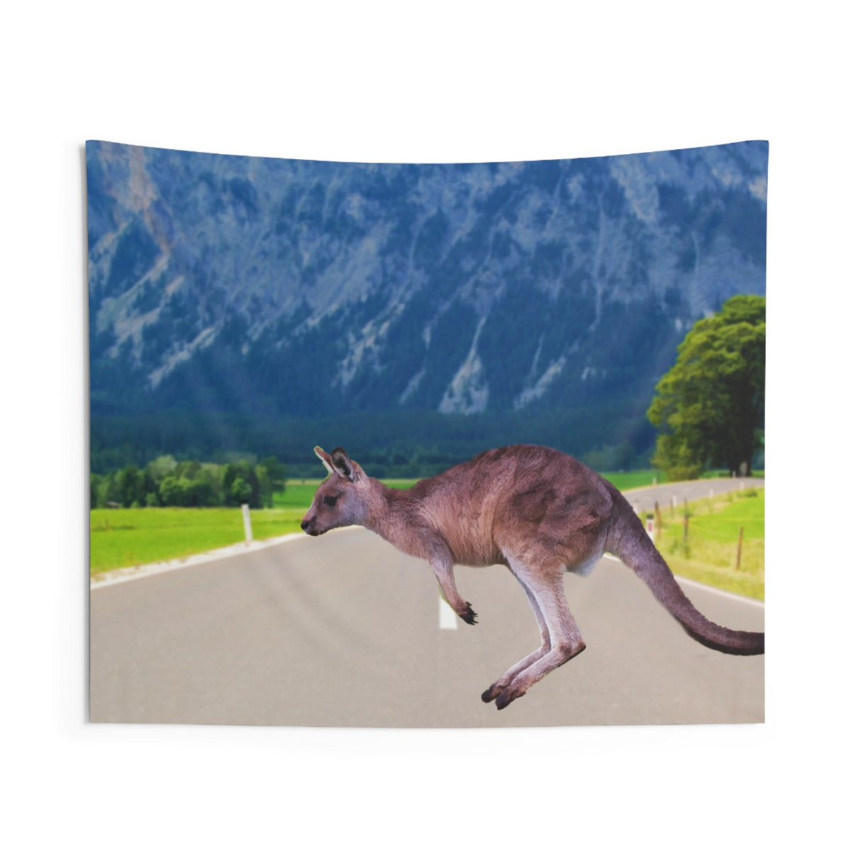 Running kangaroo Tapestry