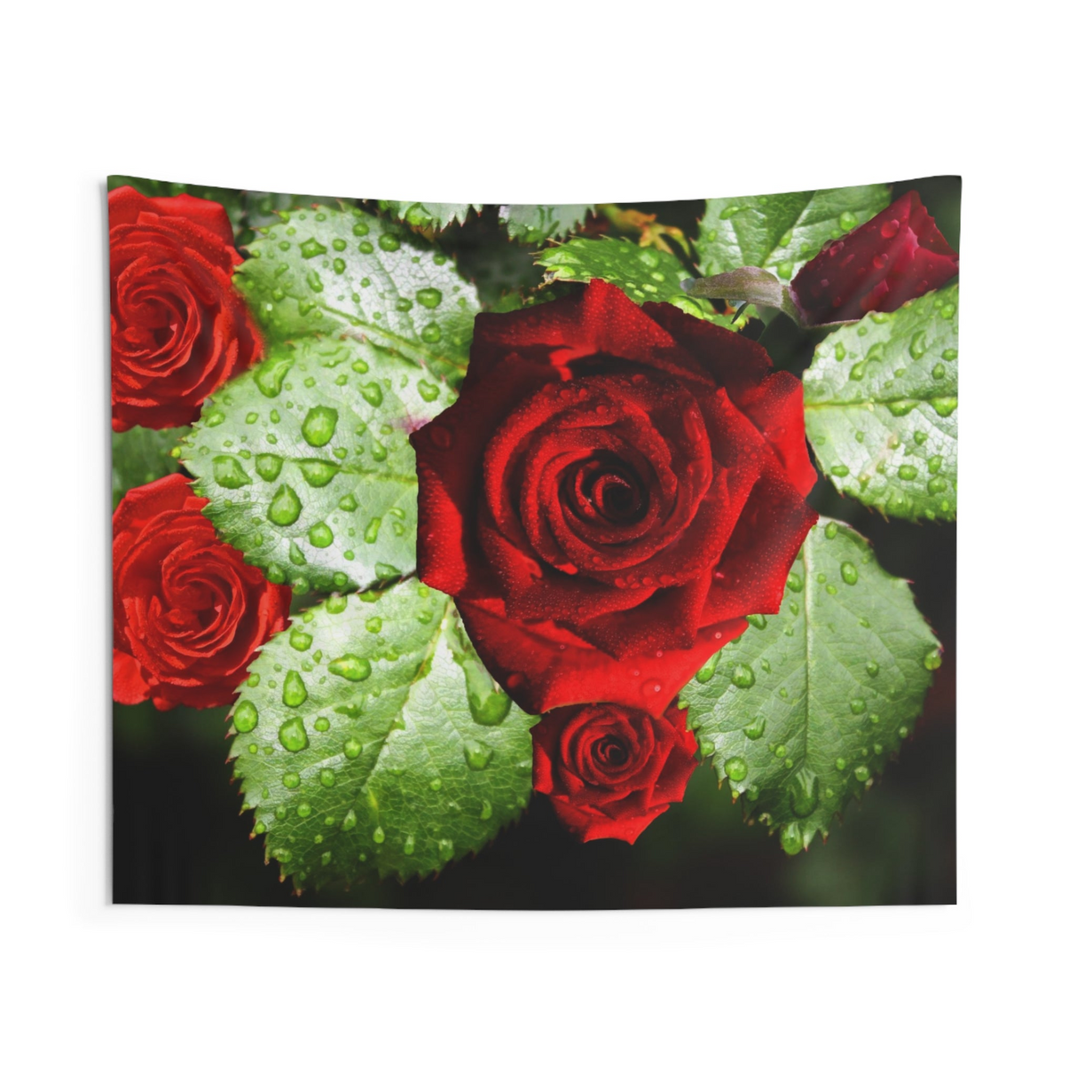 Red Roses Tapestry