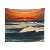 Sunrise Blue Lake Tapestry