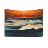 Sunrise Blue Lake Tapestry