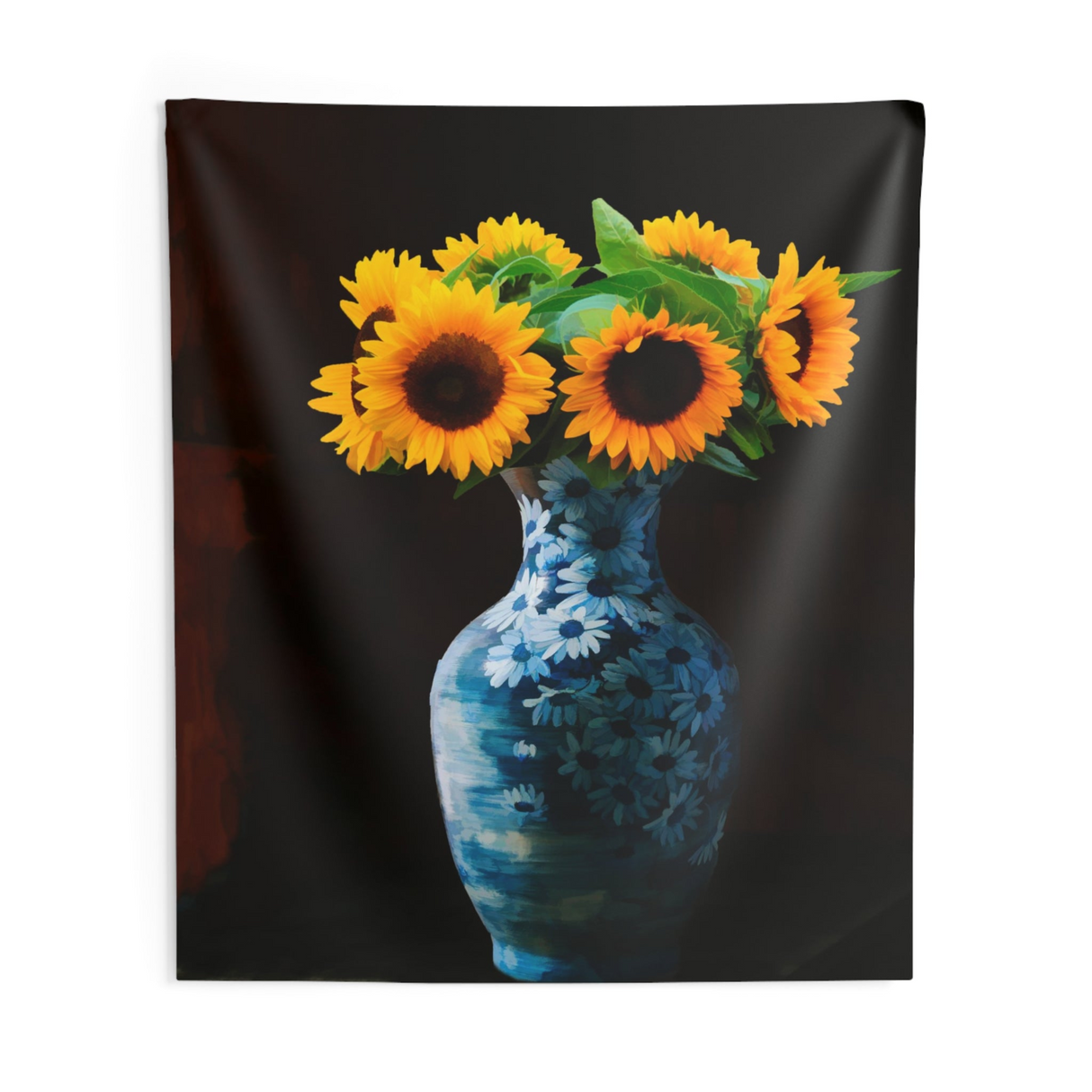 Sunflower Vase Tapestry