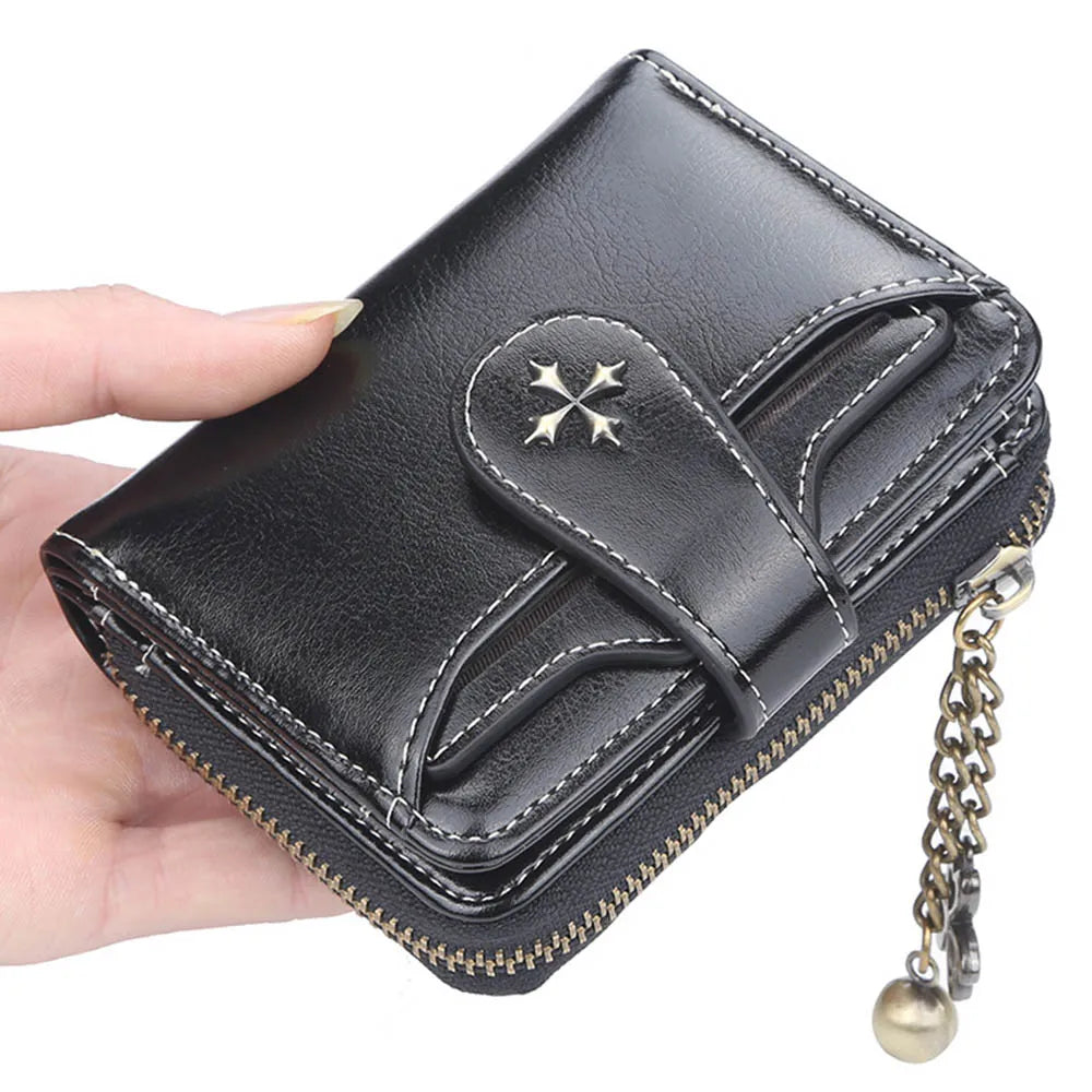 Bifold Vintage Wallet Black