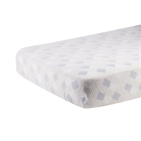 Mountain Peak Cotton Muslin Crib Sheet