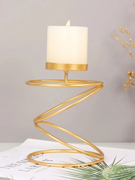 Luxury Style Metal Candle Holders