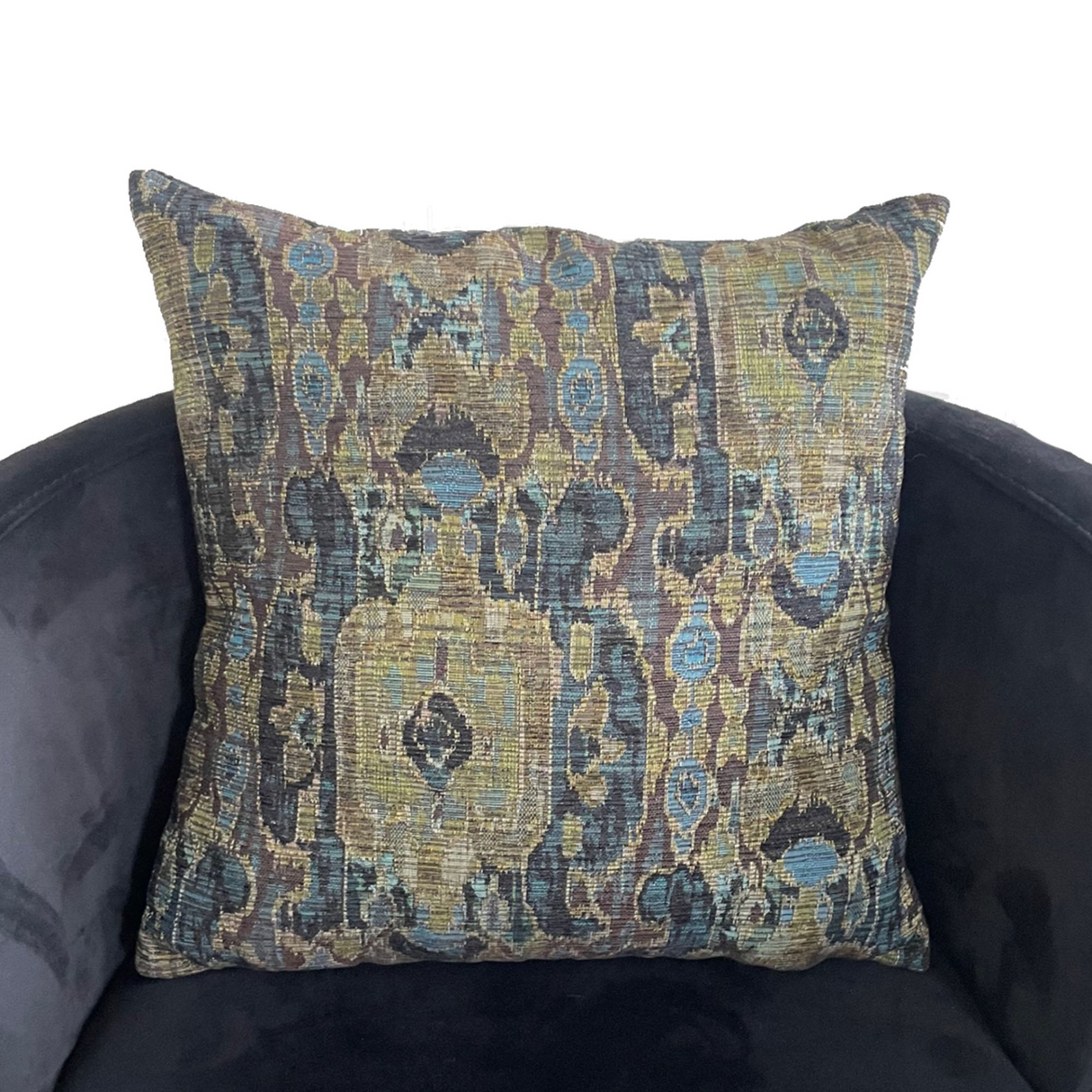 Bear Valley Green Luxury Throw Pillow