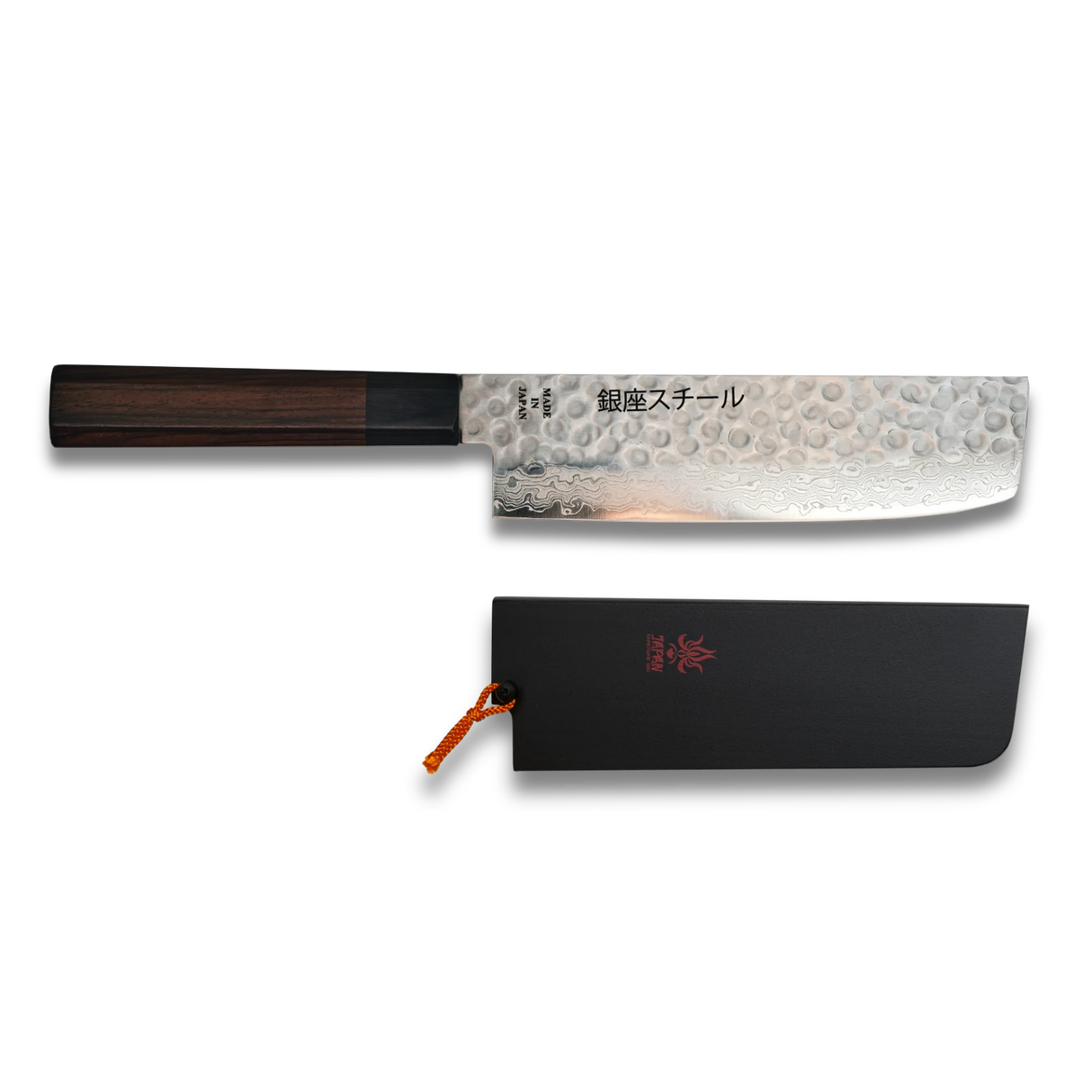 Zen Saya Elite Knife Set - Tsumugi Nakiri Knife with Saya