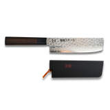 Zen Saya Elite Knife Set - Tsumugi Nakiri Knife with Saya