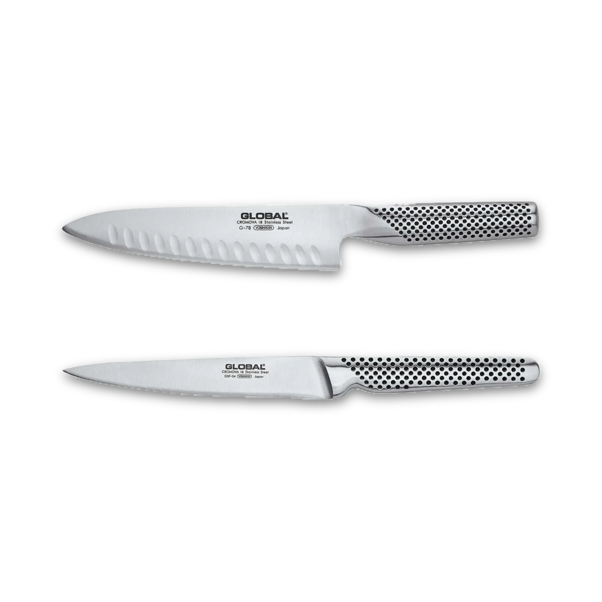 Global 2-piece Knife Set - Made in Japan