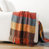 Vintage Plaid Throw