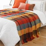 Vintage Plaid Throw