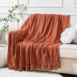 Varigated Tassel Throw