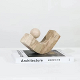 Arch Travertine Bookend