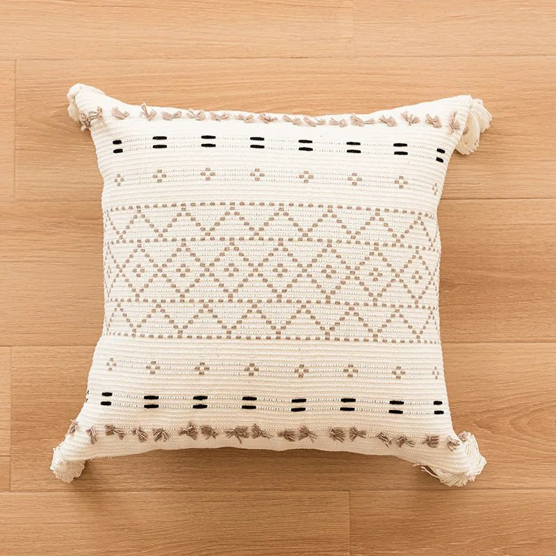 Bohemin Tuffed Geometric Cushion Cover