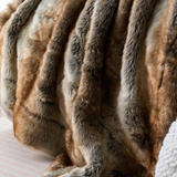 Faux Fur Ombre Blanket