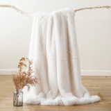 Fluffy Faux Fur Throw