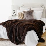 Fluffy Faux Fur Throw