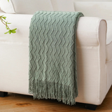 Chevron Fringe Throw