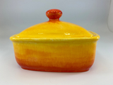 Butter Dish with Lid - Sunrise/Sunset