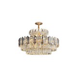 Crystal Chandeliers Ceiling Lights Hanging Suspension Multi-Layered Lights ~5009