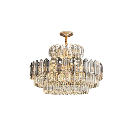 Crystal Chandeliers Ceiling Lights Hanging Suspension Multi-Layered Lights ~5009