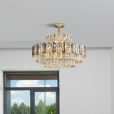 Crystal Chandeliers Ceiling Lights Hanging Suspension Multi-Layered Lights ~5009