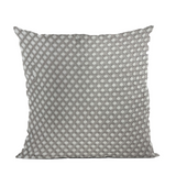 Diamant Beige and Brown Luxury Throw Pillow