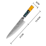 Kaze Katana |  Chef Knife 8" Damascus VG10 Steel 67 layer